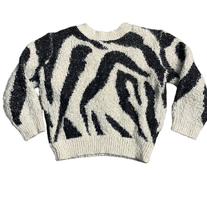 🎁Jessica Simpson Black and White Zebra Sweater